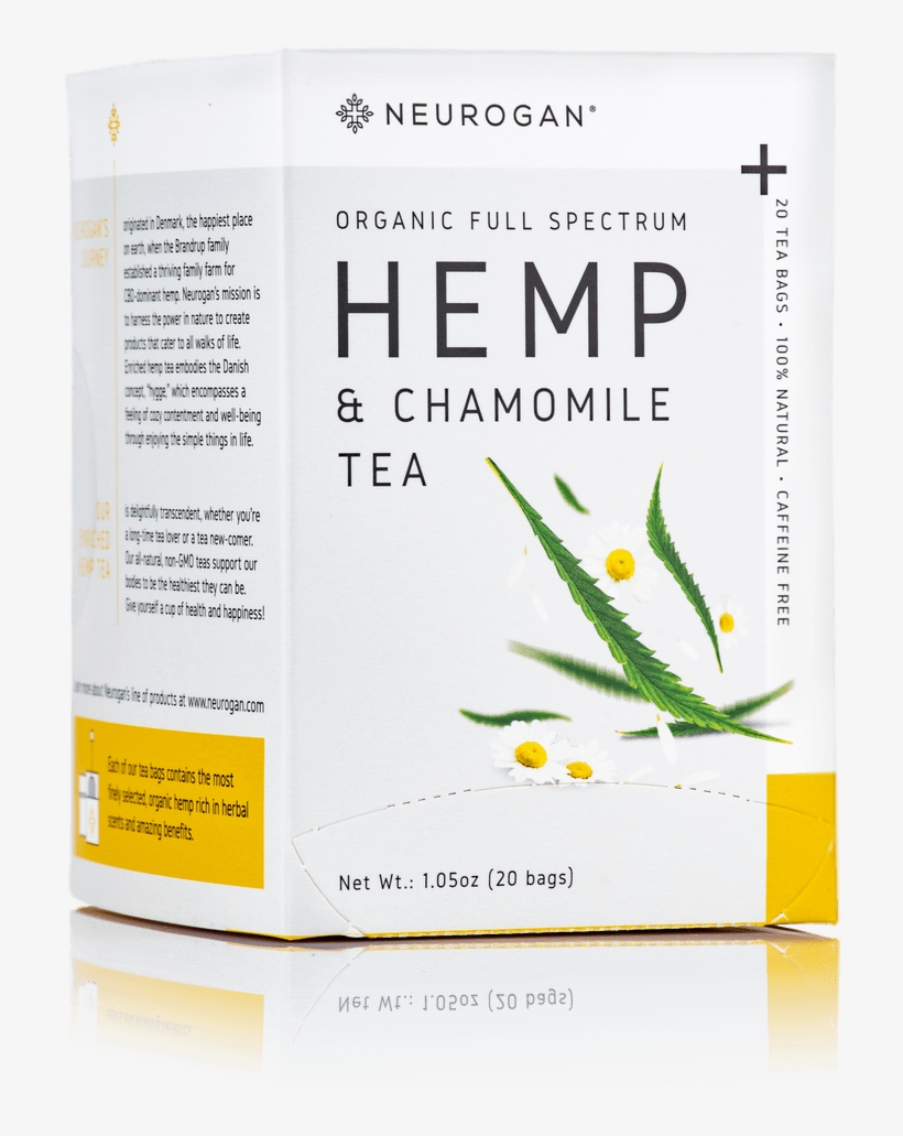 Neurogan Hemp Chamomile Tea - Herbal, transparent png #8144910