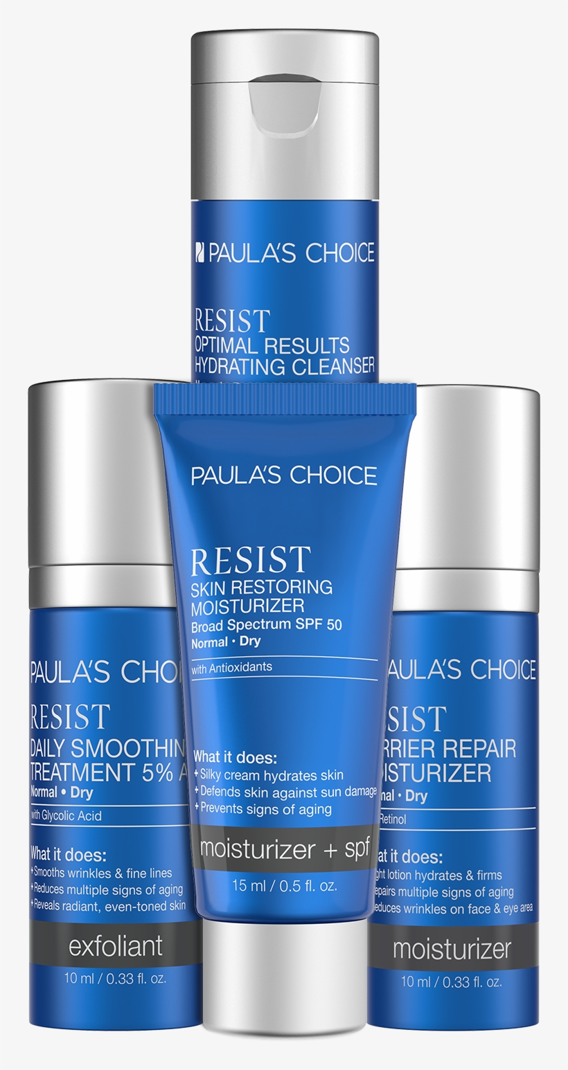 Resist Travel Kit For Wrinkles & Sun Damage - Cosmetics, transparent png #8145111