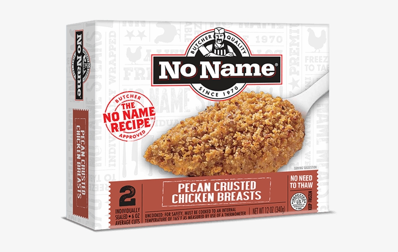 No Name® Pecan Crusted Chicken Breast - No Name Salmon Fillets, transparent png #8145943