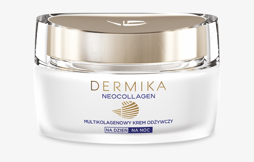 Multicollagen Nourishing Cream For Reduction Of Wrinkles - Dermika Neocollagen Fitoestrogenowy Krem, transparent png #8146003