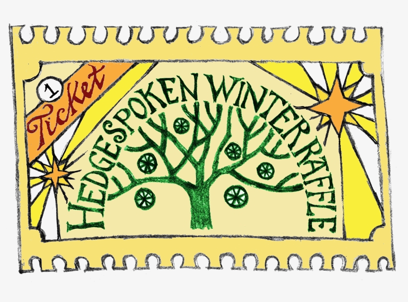 Hedgespoken Raffle Ticket 2015 - Illustration, transparent png #8146167
