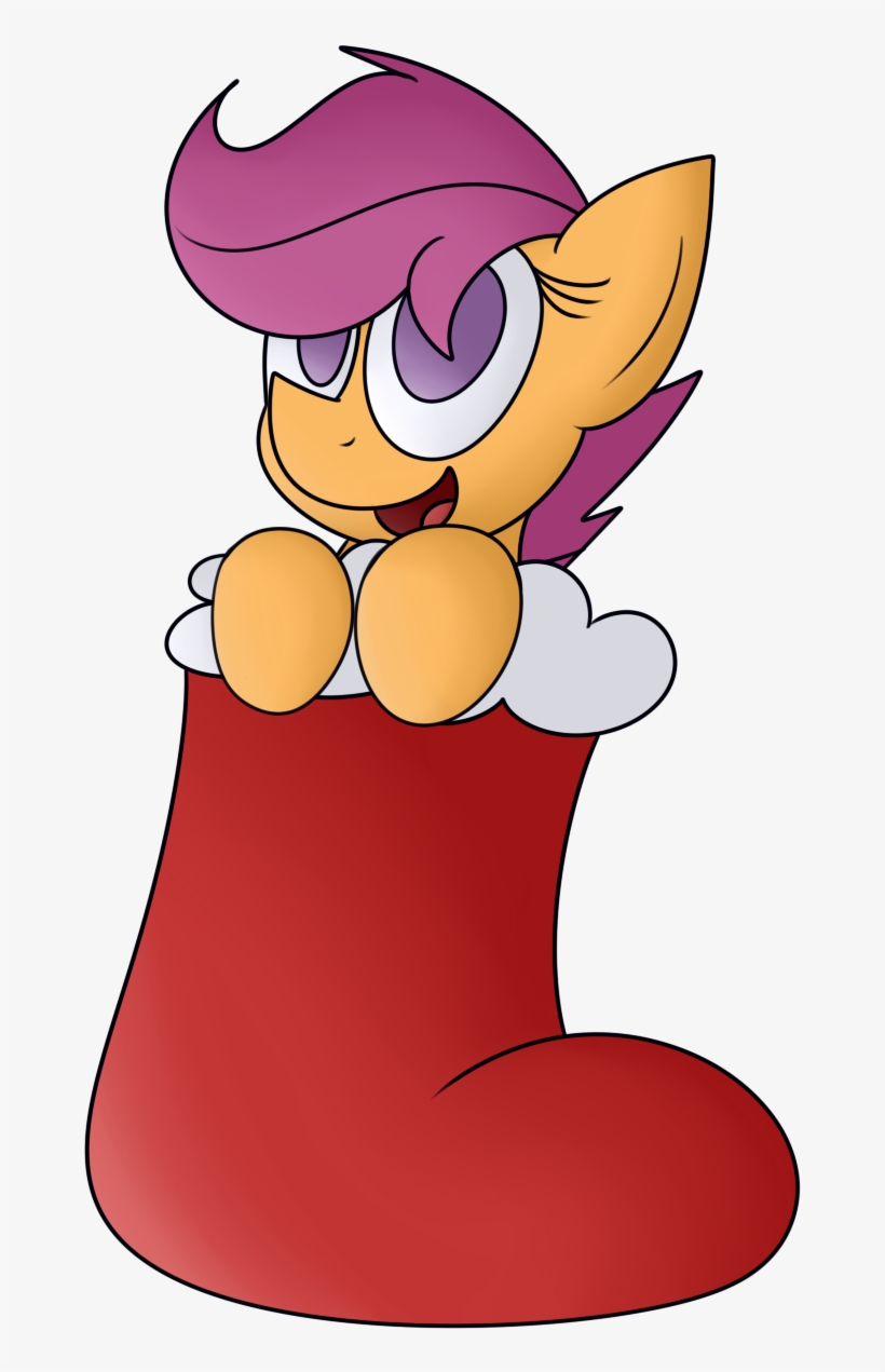 #1335949 - Artist - Mr - Rottson, Christmas Stocking, - Cartoon, transparent png #8146168