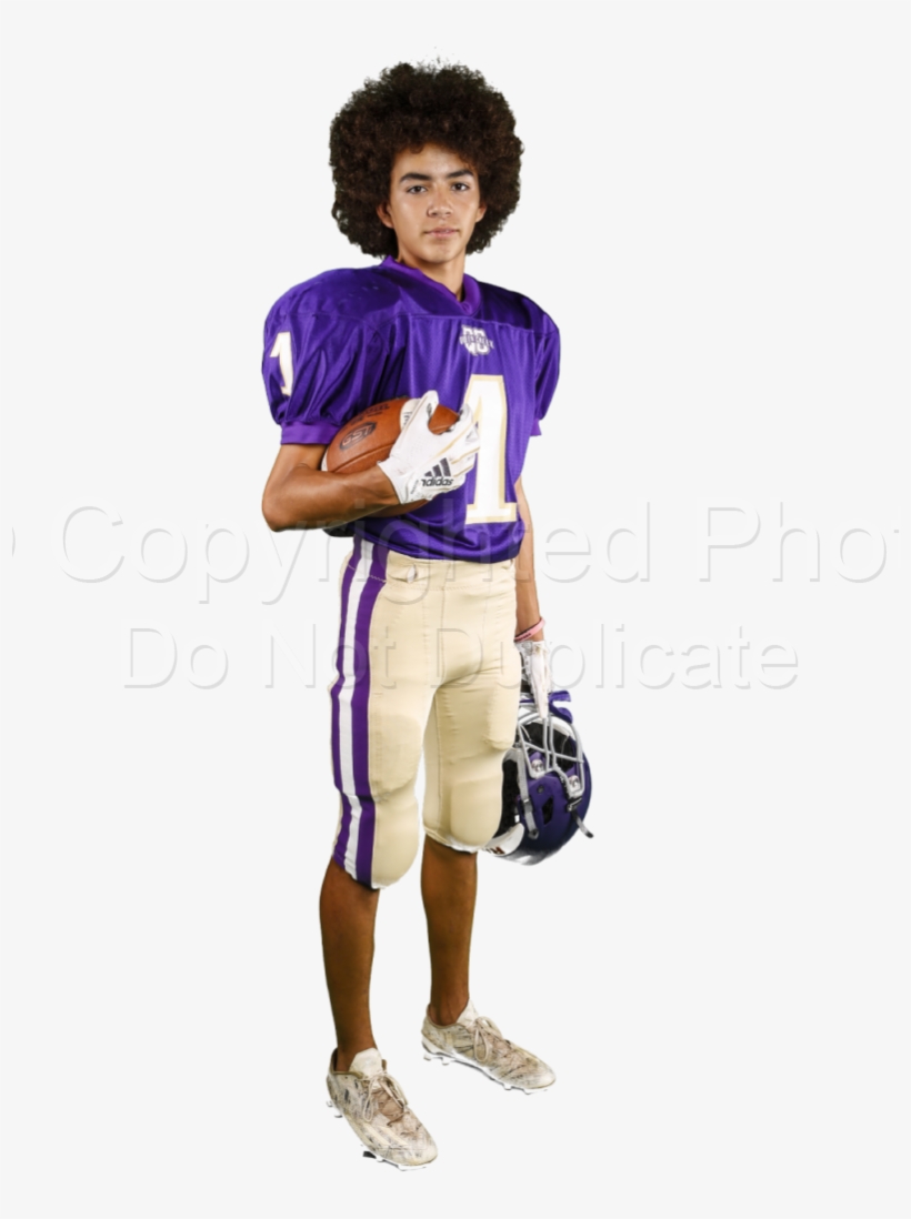 Freshman Player Photos - Football Player, transparent png #8146227