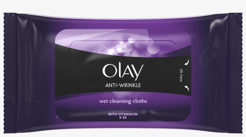 Olay Anti Wrinkle Wet Cleansing Cloths, transparent png #8146248