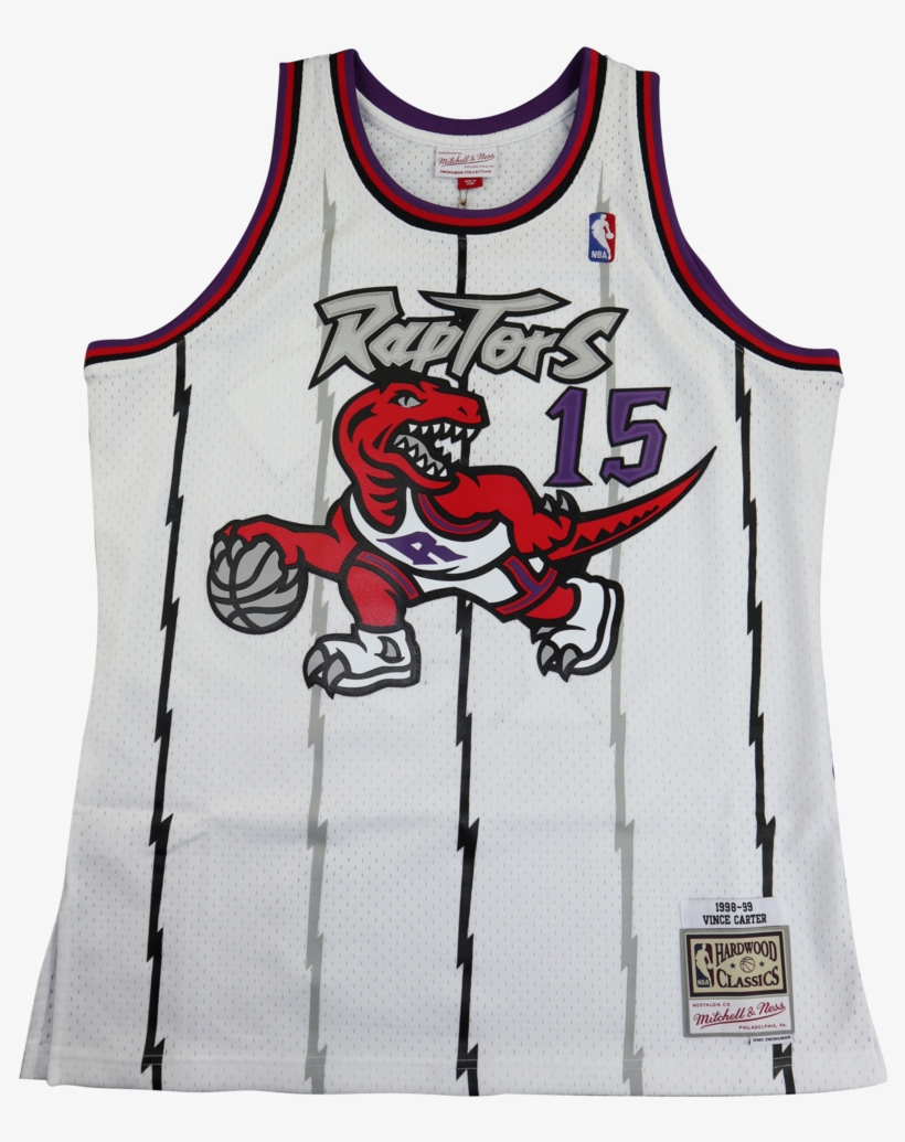 Vince Carter Raptors Jersey Mitchell And Ness White, transparent png #8146292