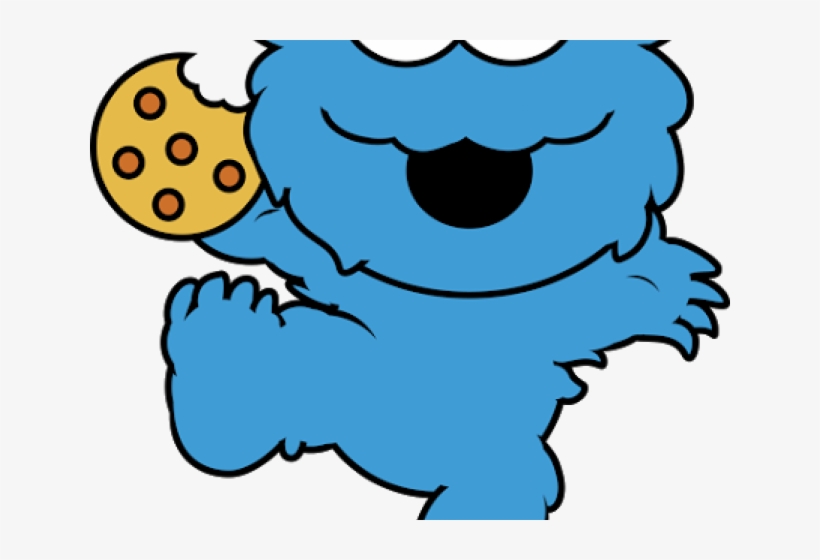 Cookie Monster Clipart Mouth - Monstruo De Las Galletas Dibujo, transparent png #8146401