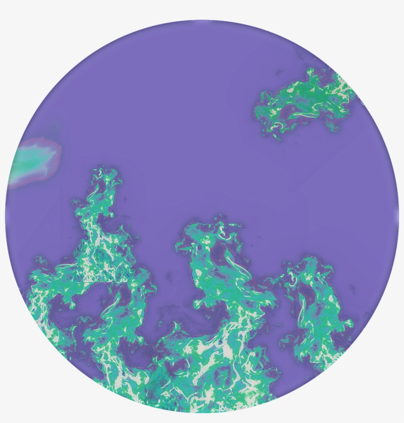 Kheayf Circle Fire Fuego Azul Fuegoazul - Background, transparent png #8146574