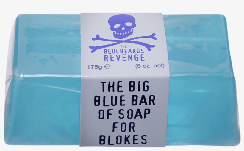 The Bluebeards Revenge Big Blue Bar Of Soap 175g - Bar Soap, transparent png #8146651
