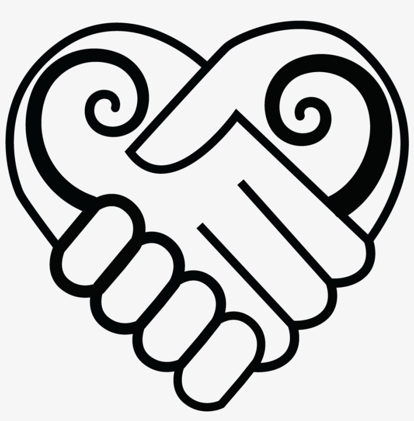 Socialmente Responsable - Hand Shake Vector Icon, transparent png #8146792