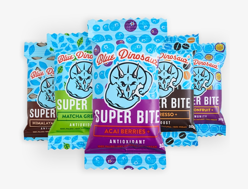 Super Bites - Blue Dinosaur Paleo Bars Review, transparent png #8147037