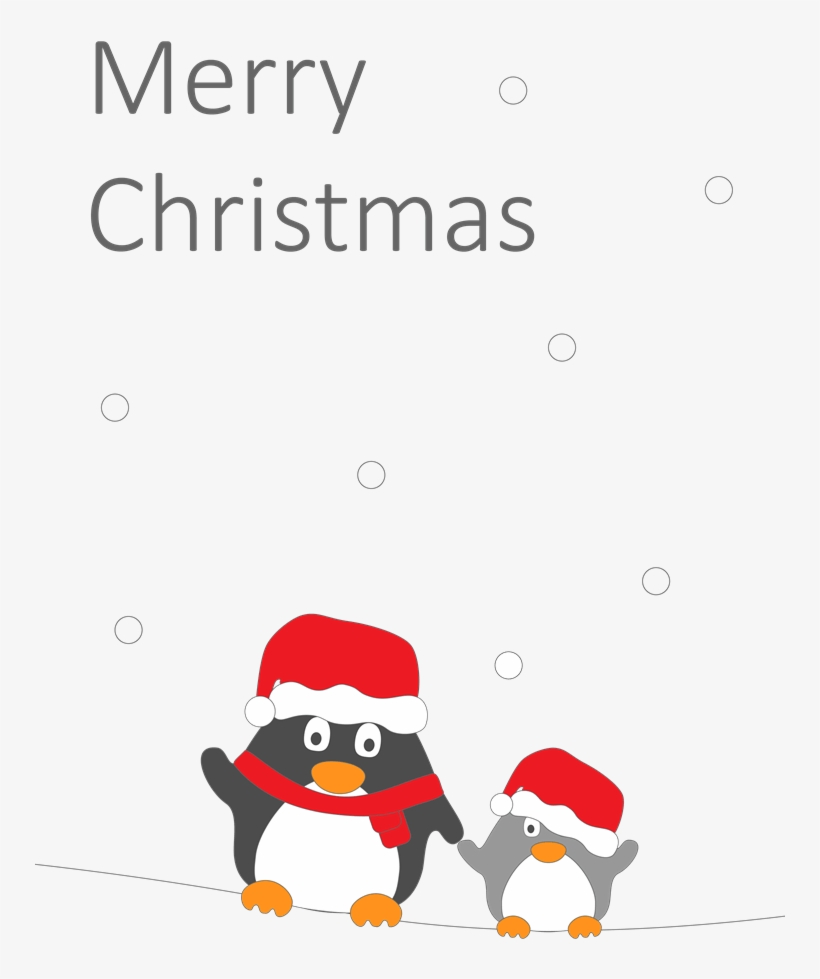 5 X Little Penguin Christmas - A Christmas Hug, transparent png #8147243