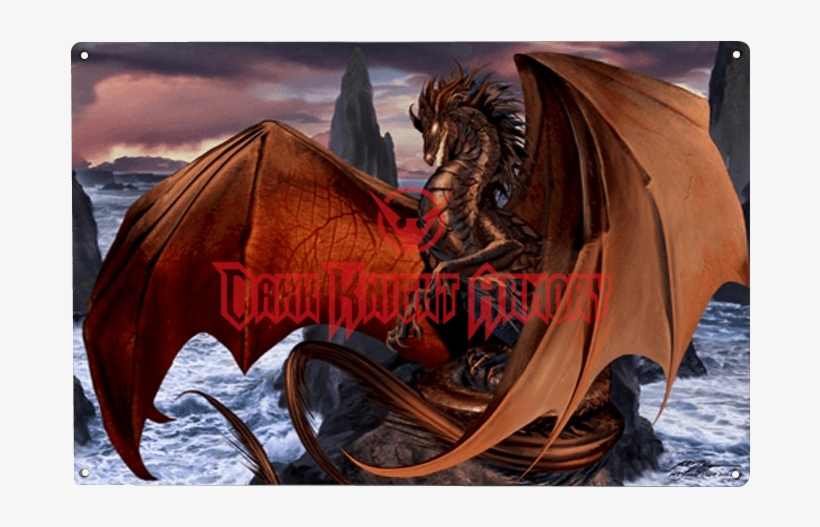 Coppervein Dragon Metal Sign - Dragon Calendar 2019, transparent png #8147864