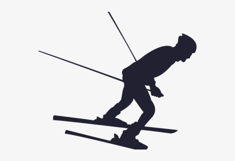 Skiing Png Transparent Images - Skiing Silhouette Transparent, transparent png #8148050