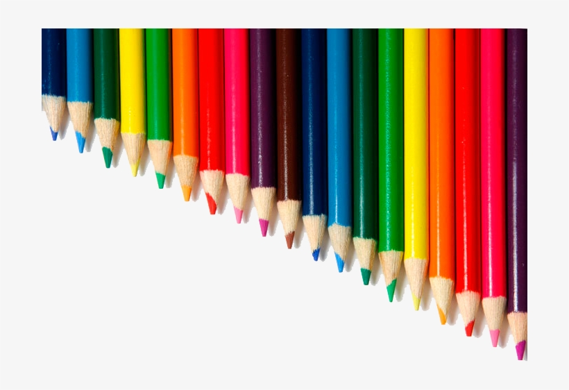 Variedad De Colores En Ingles - Colored Pencil, transparent png #8148229