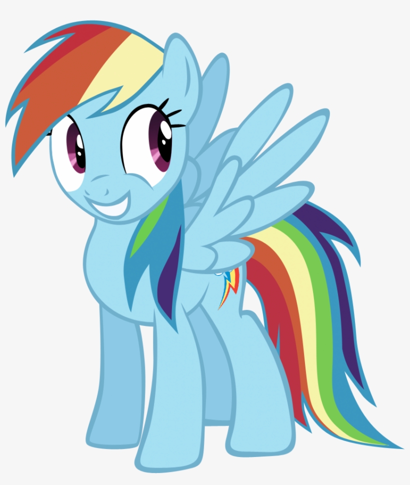 Rhubarb-leaf, Rainbow Dash, Safe, Simple Background, - Rainbow Dash My Little Pony Characters, transparent png #8148349