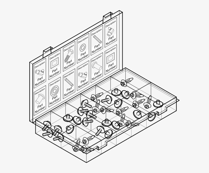 Parts Container Png Images, transparent png #8148595