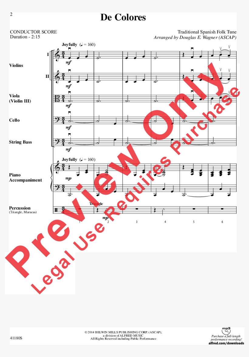 De Colores Thumbnail - Document, transparent png #8148808