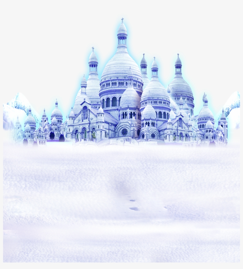 Free Snow Castles Background Png, transparent png #8148857
