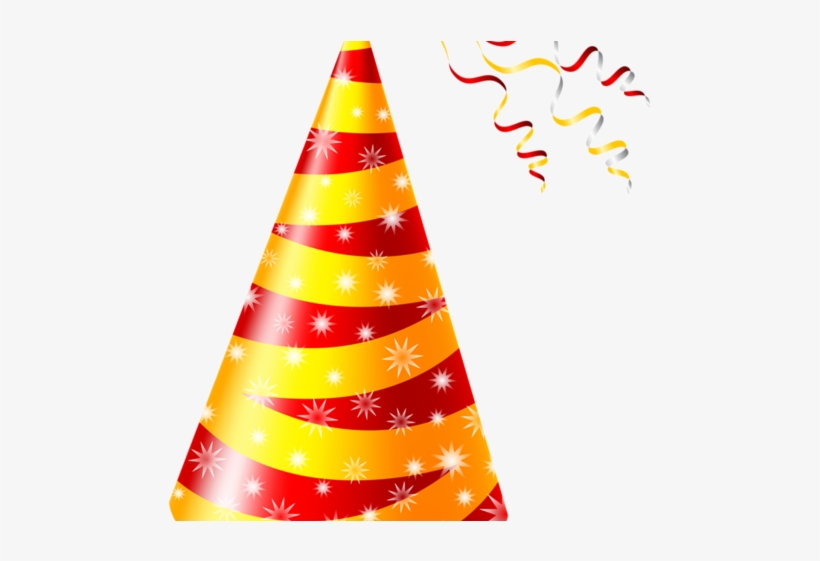 Birthday Hat Clipart Cone - Happy Birthday Cap Png, transparent png #8148961