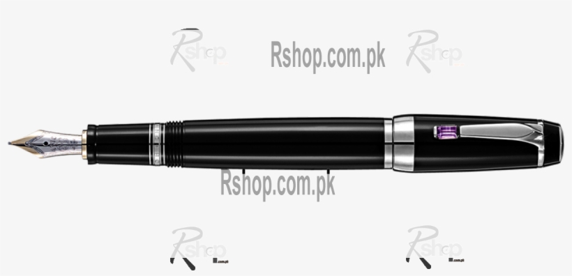 Mont Blanc Boheme Platinum Fountain Pen - Mont Blanc, transparent png #8149316