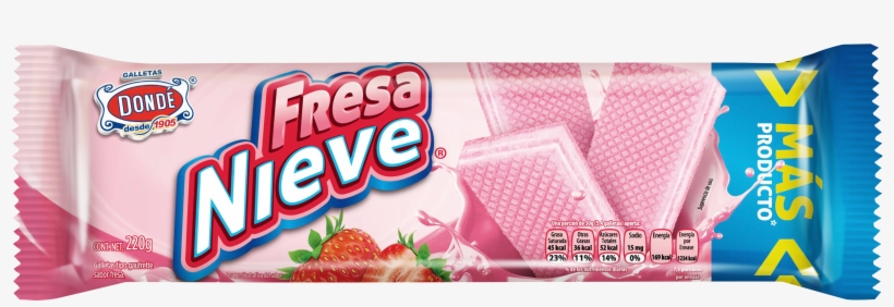 Fresa Nieve 220g - Strawberry, transparent png #8149318
