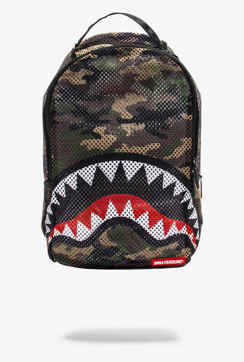 Bape Backpack Space Camo - Sharks In Paris Sprayground, transparent png #8149902