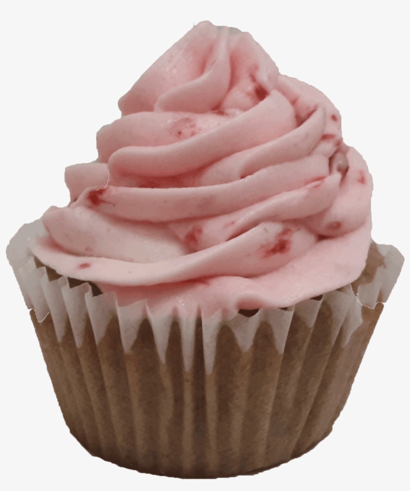 Cupcake De Fresa - Cupcake, transparent png #8149904