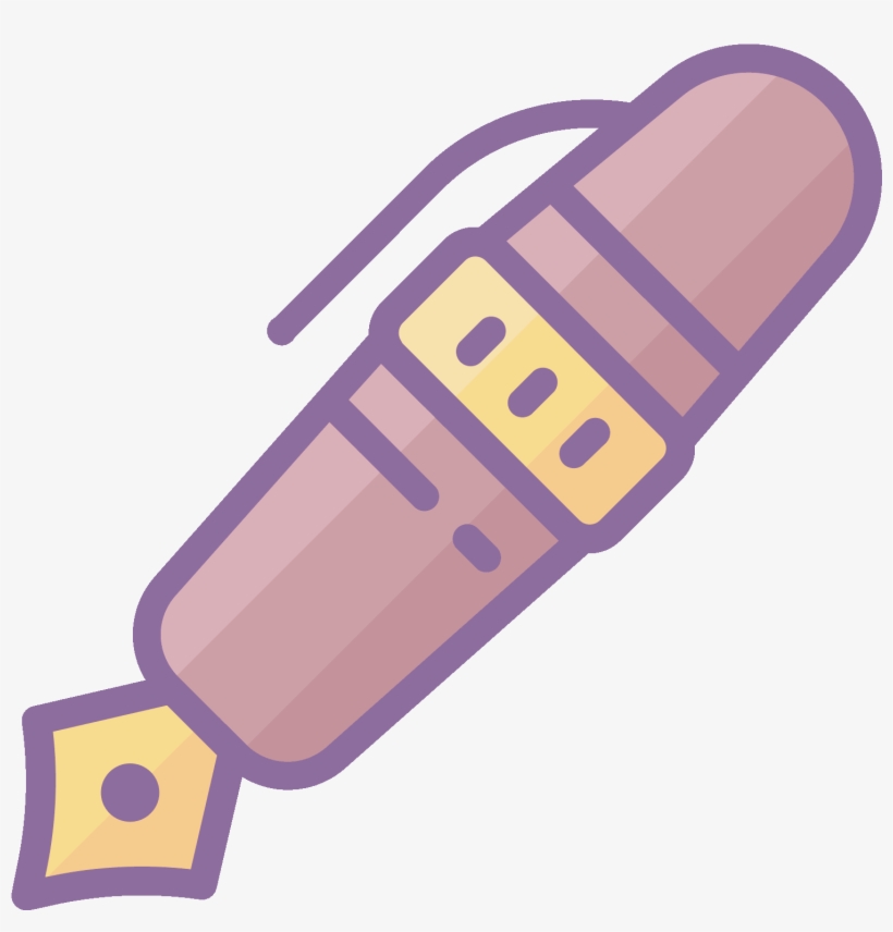 Pen Png Transparent - Transparent Background Pen Icon, transparent png #8149945