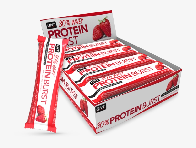 Qnt Direct Protein Burst 30% Fresa 12x 70g - Qnt Protein Burst 30% 70 G Vanilla Muscle Growth And, transparent png #8150217