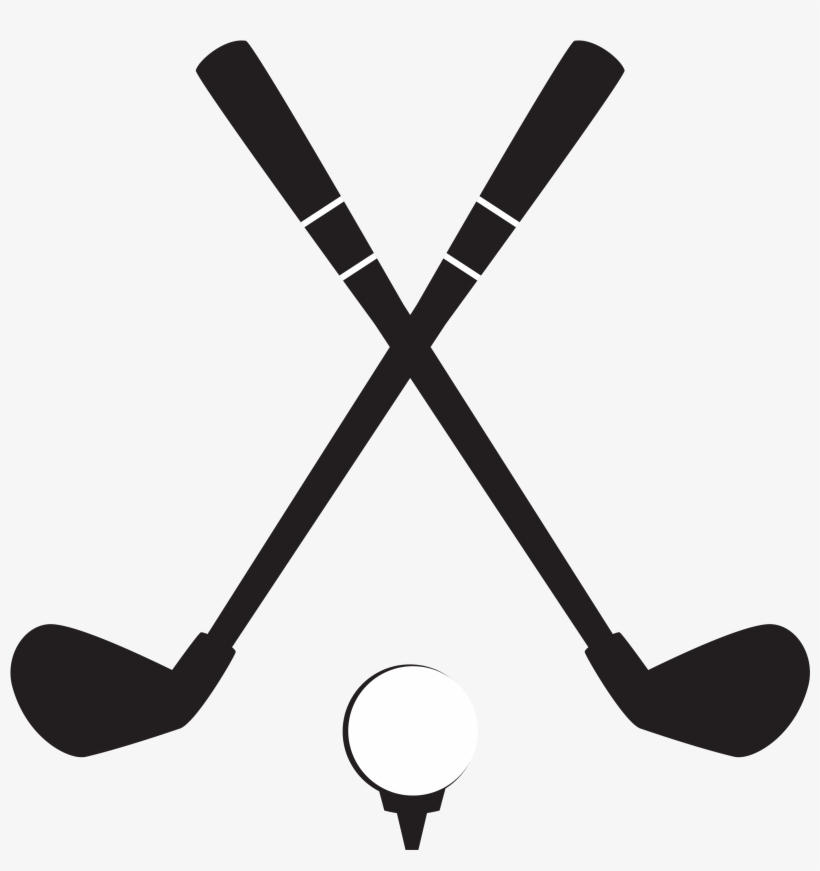 Kisspng Golf Club Ball Clip Art Vector Black 5a972803e99515 - Golf Club And Ball, transparent png #8150530