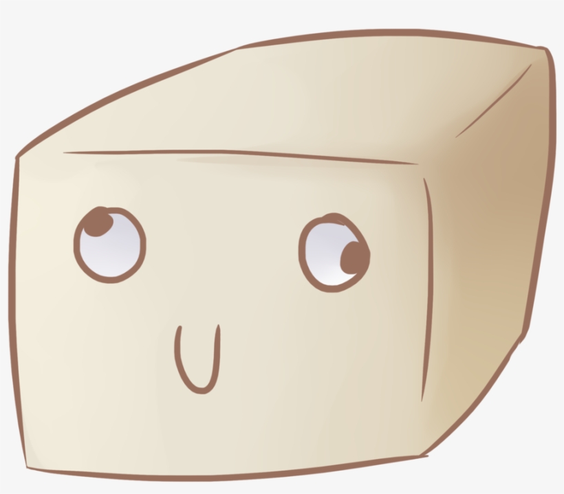 Tofu By Jaywlng Pluspng - Tofu Drawing, transparent png #8150571