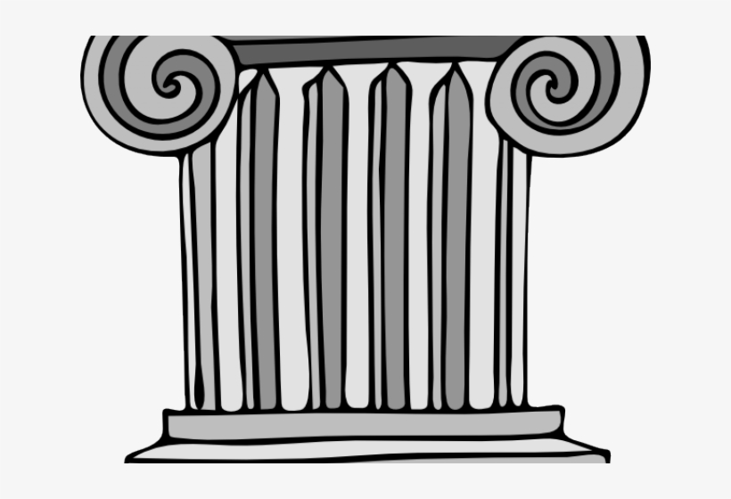 Roman Pillars Cliparts - Roman Columns Clip Art, transparent png #8150850