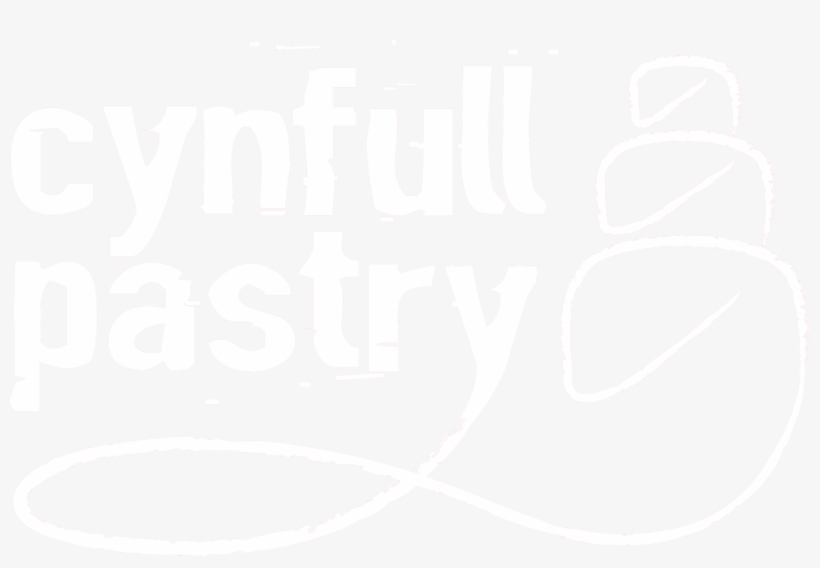 Cynfull Pastry Logo-black - Calligraphy, transparent png #8151296