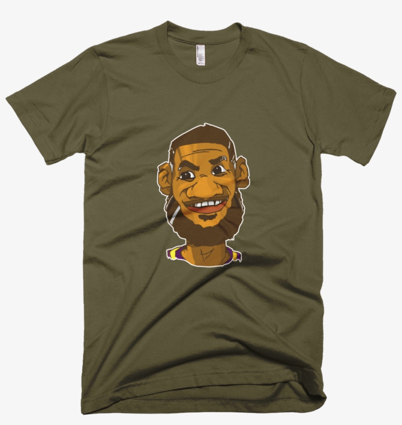 Hand-drawn Lebron Sketch Printed Tee - Shirt, transparent png #8151304