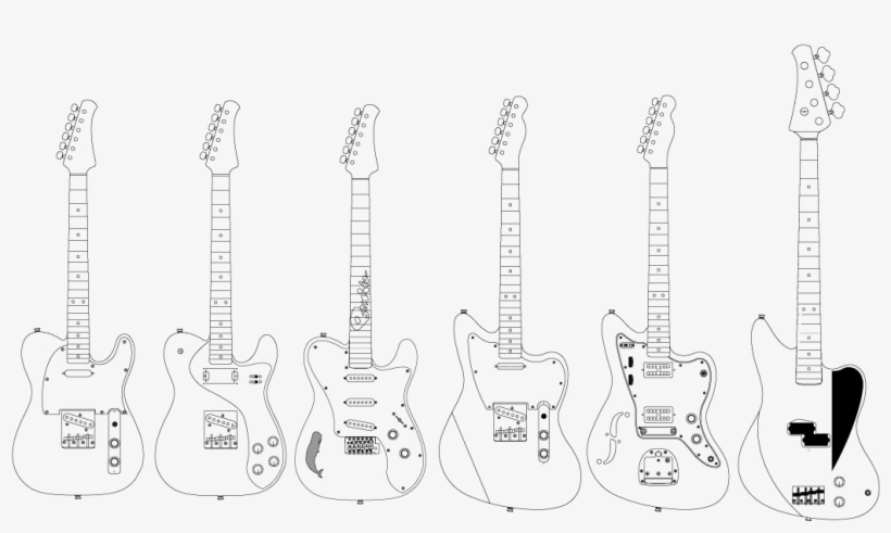 At White Whale Guitar Co - Bass Guitar, transparent png #8151341