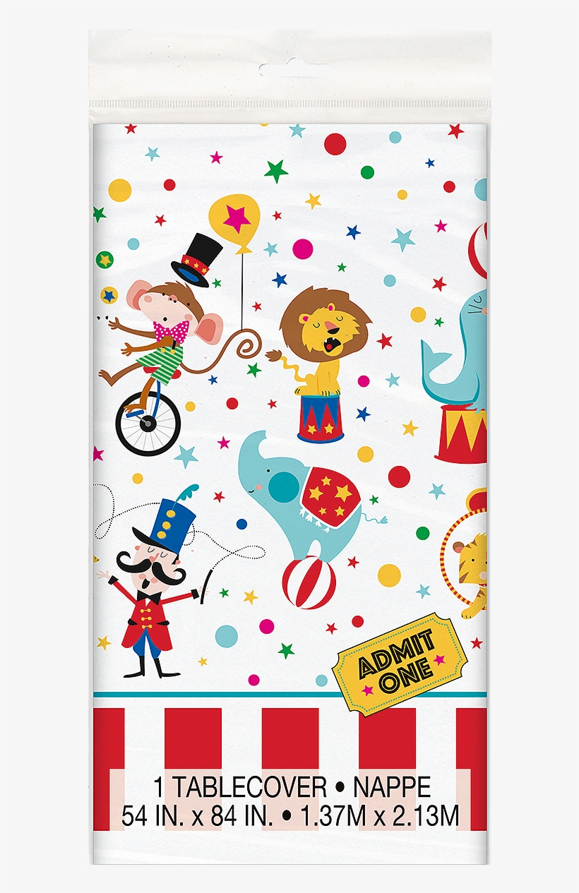 Circus Carnival Table Cover - Circus Carnival Unique, transparent png #8151614