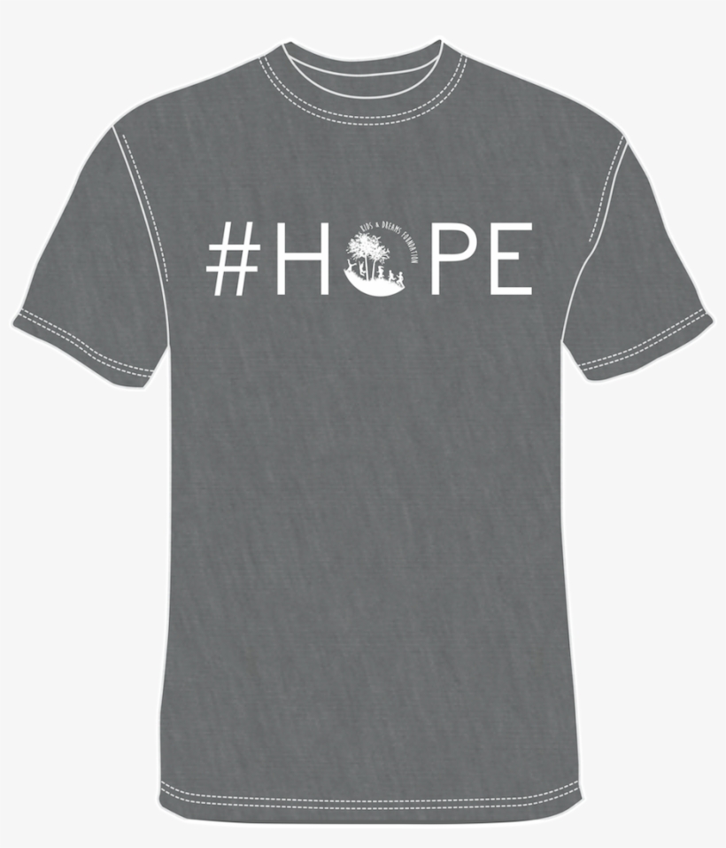 #hope T-shirt - Active Shirt, transparent png #8152512