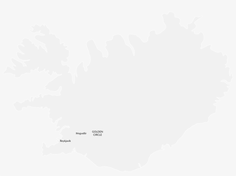 Iceland Map, transparent png #8152543
