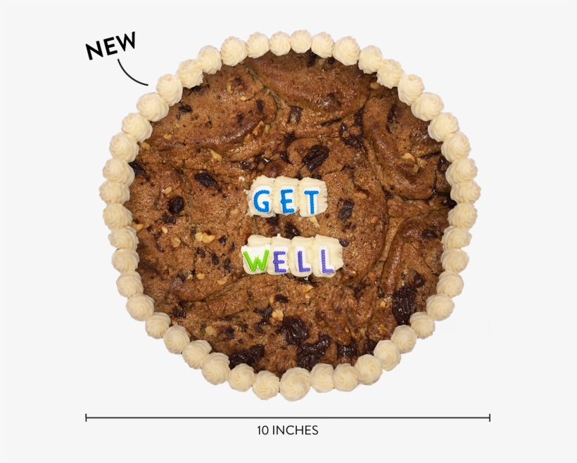 Walnut Chocolate Chunk Cookie Cake - Chocolate Chip Cookie, transparent png #8153024