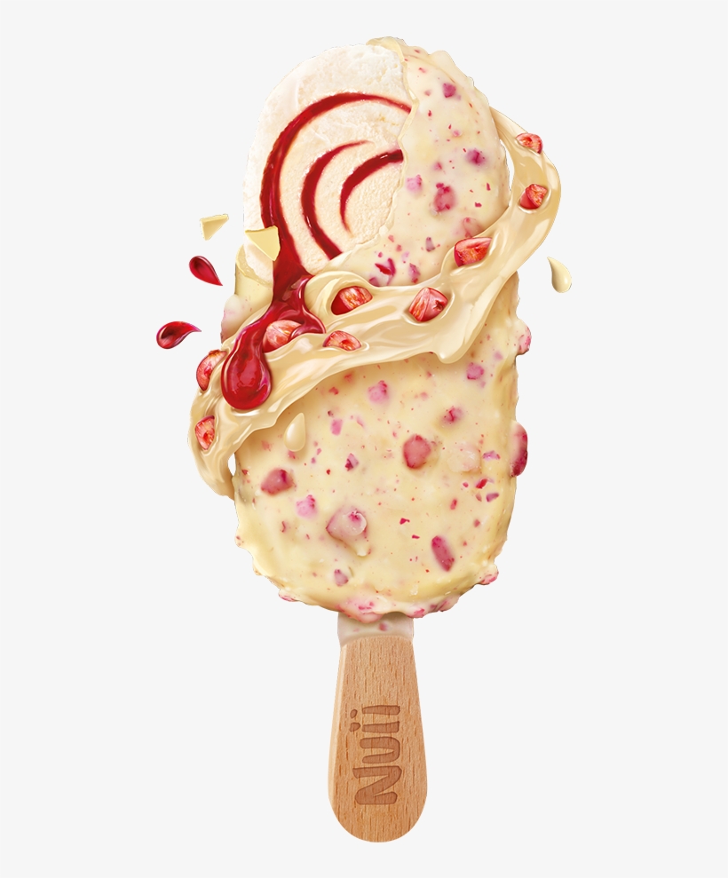 White Choc Cranberries - Nui Froneri, transparent png #8153063