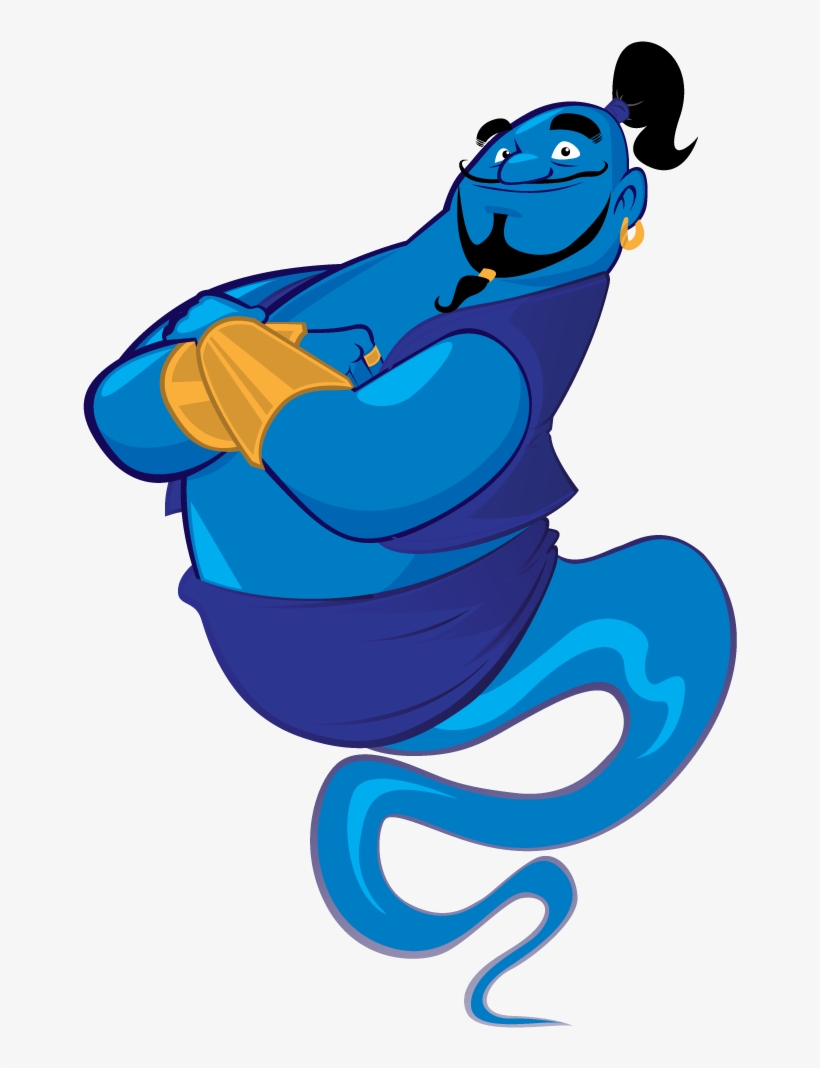 Genie Png - Jinn Aladdin, transparent png #8153364