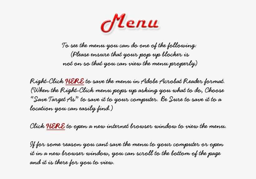 Menu Content Top-old - Document, transparent png #8154382