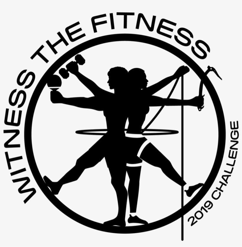 Fitness Logo 0011 - Silhouette, transparent png #8154483