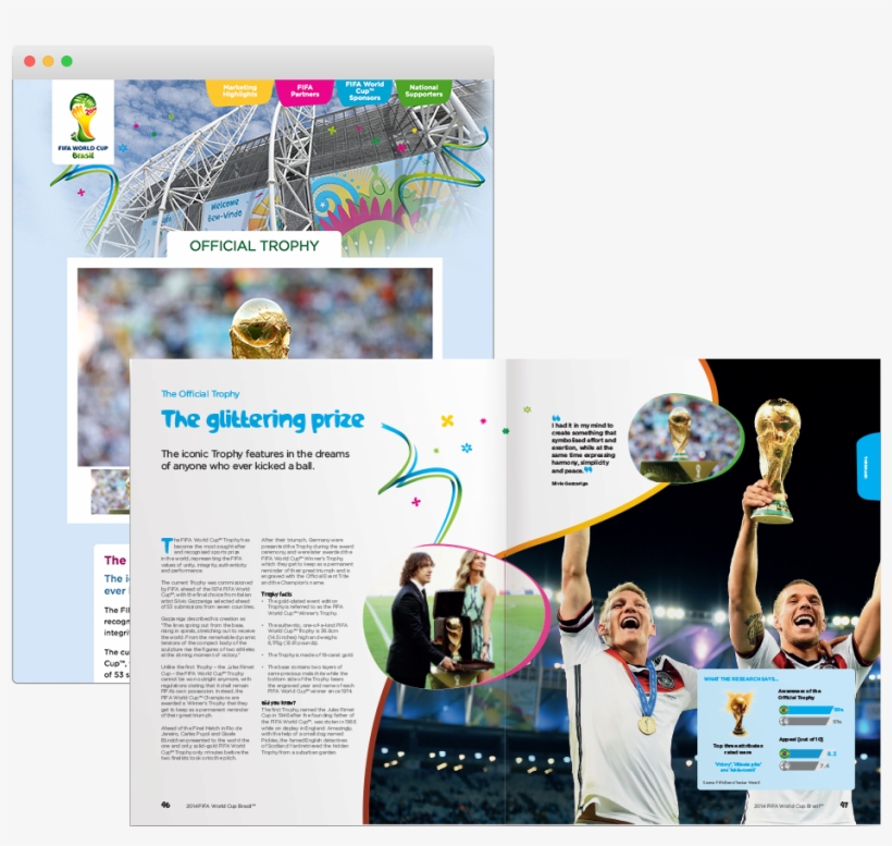 Fifa Brazil Trophy, transparent png #8155074