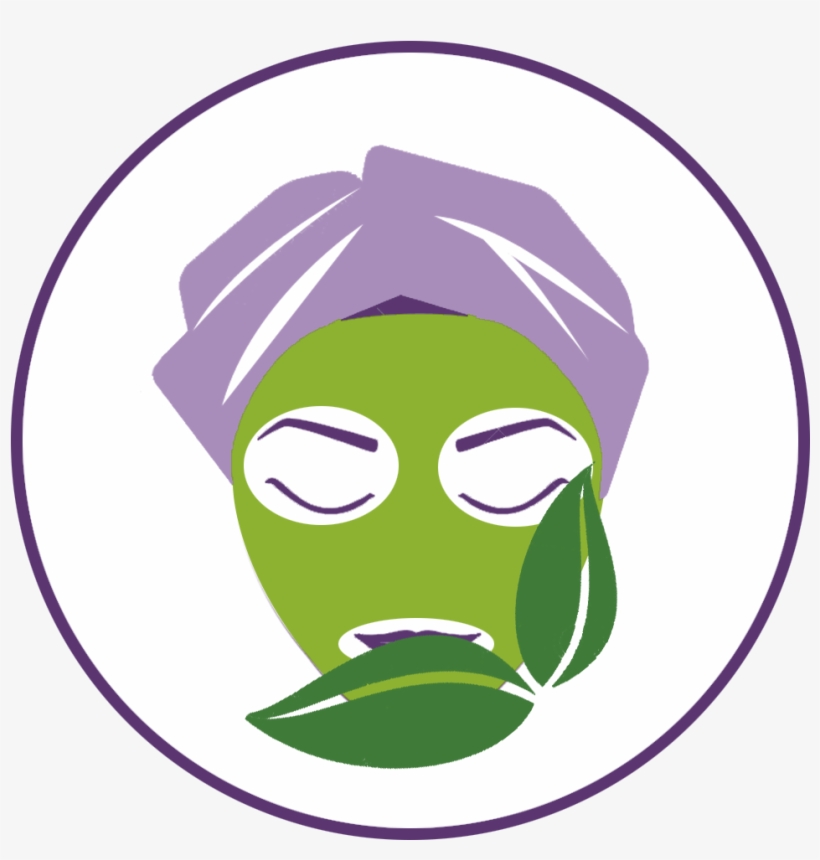 Green Facial - Icones De Cuidados Com A Pele, transparent png #8155663