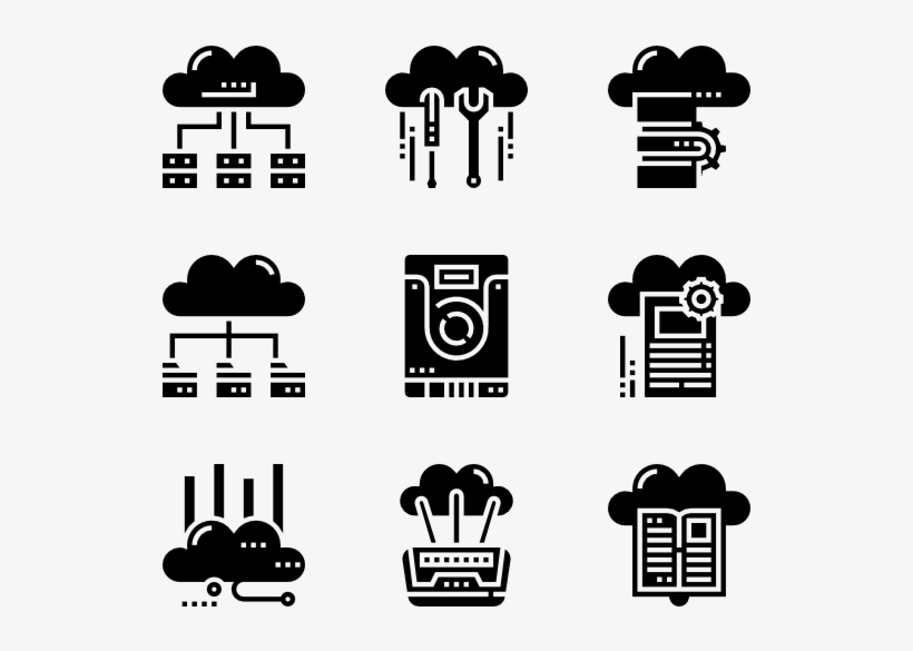Cloud Service - Operating System Icon, transparent png #8156456