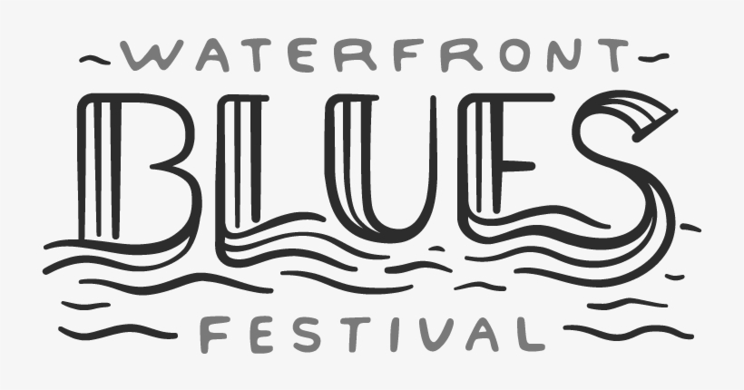 Waterfront Blues Festival - Calligraphy, transparent png #8156631