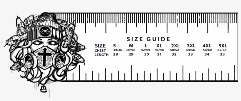 Urban Gypset Size Guide - Number, transparent png #8156640