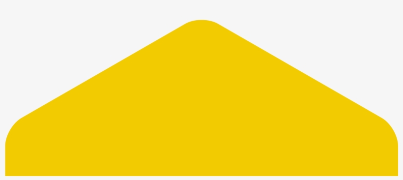 Yellow Background He - Triangle, transparent png #8156744
