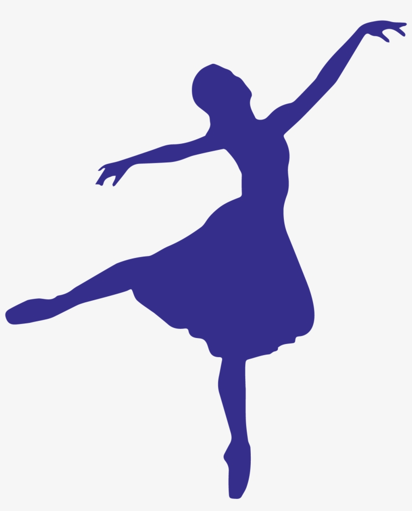 Ballerina Silhouette, transparent png #8158530